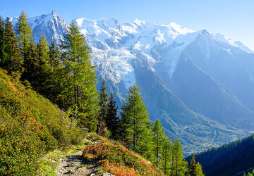 Aiguilles rouges en automne