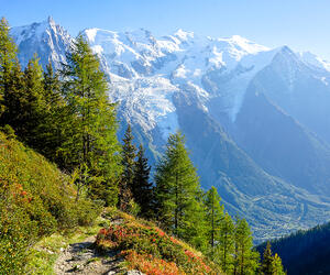 Aiguilles rouges en automne