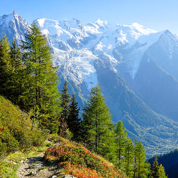 Aiguilles rouges en automne